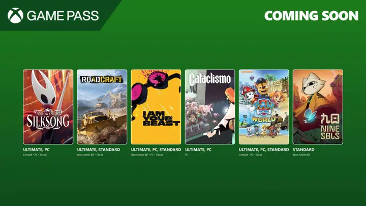 Xbox Game Pass games september 2025