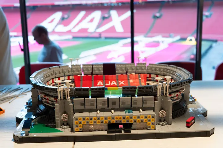 Building in progress 01 inside the Johan Cruijff ArenA