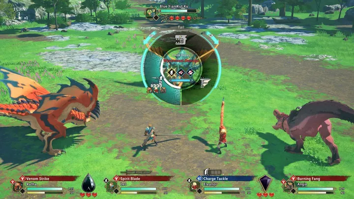 Monster Hunter Stories 3 combat