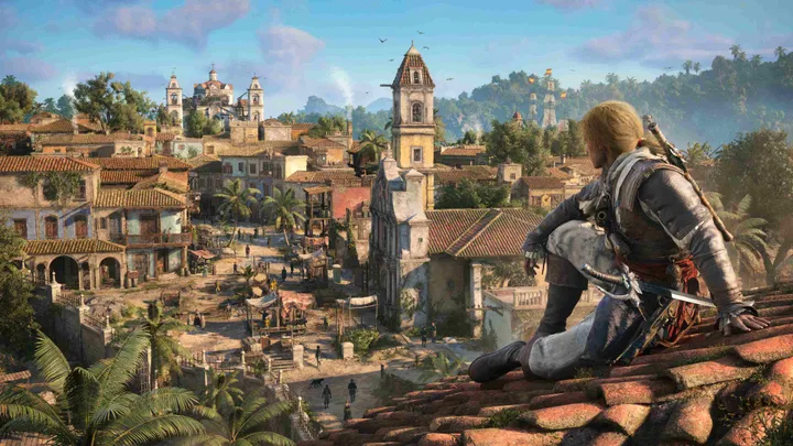 Assassin's Creed Black Flag Resynced city