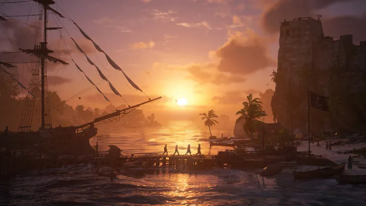 Assassin's Creed Black Flag Resynced sunset
