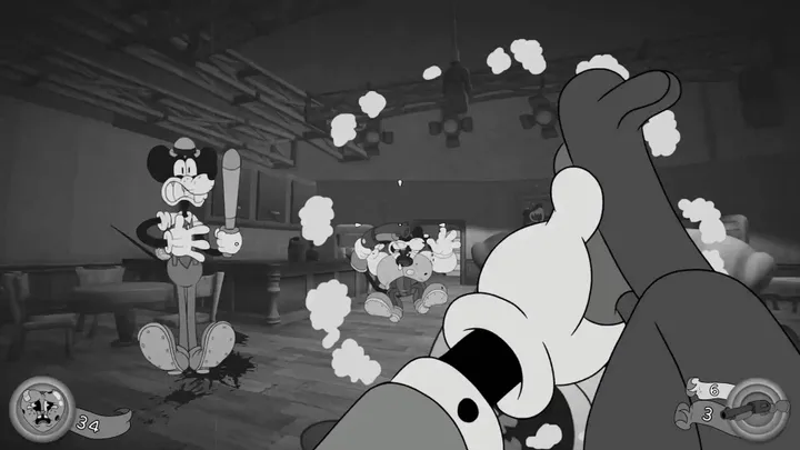 MOUSE P.I. For Hire gunplay