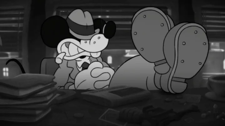 MOUSE P.I. For Hire Jack slaapt