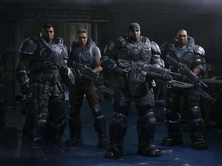 Gears of War E-Day Bravo Squad