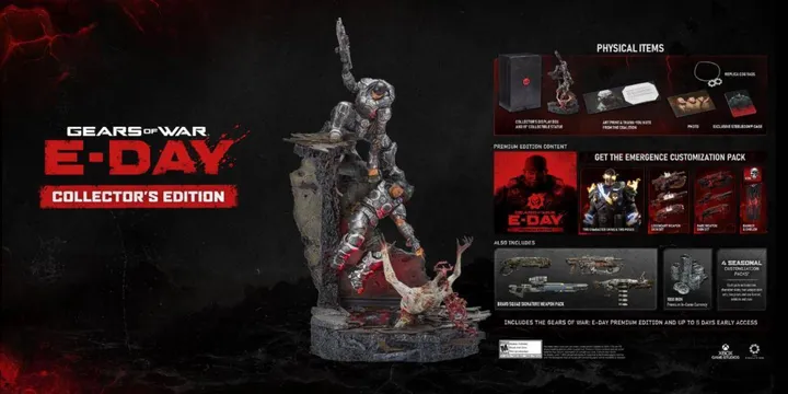 Gears of War Eday Collector's Edition