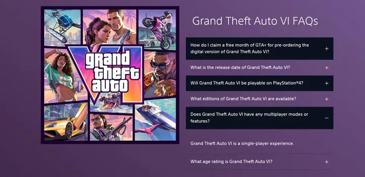 gta VI singleplayer