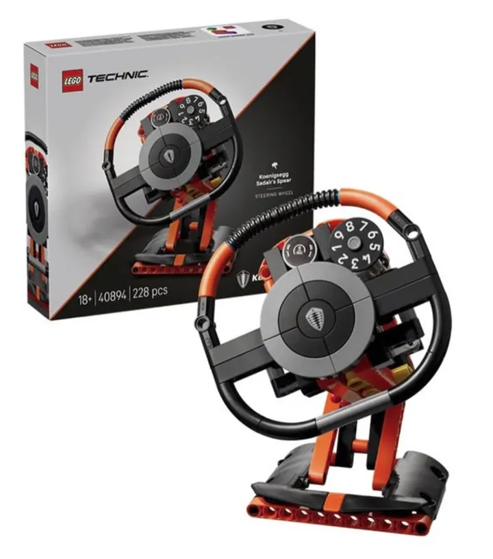 LEGO technic koenigsegg stuur