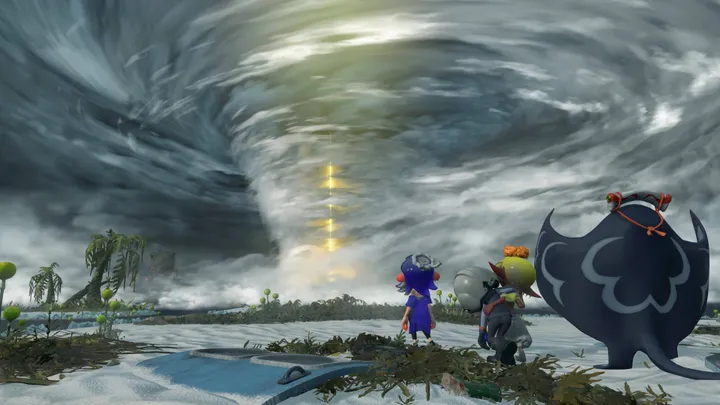 Splatoon Raiders wervelwind cutscene