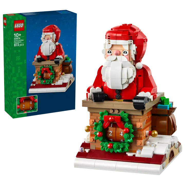 LEGO Kerstman aftel